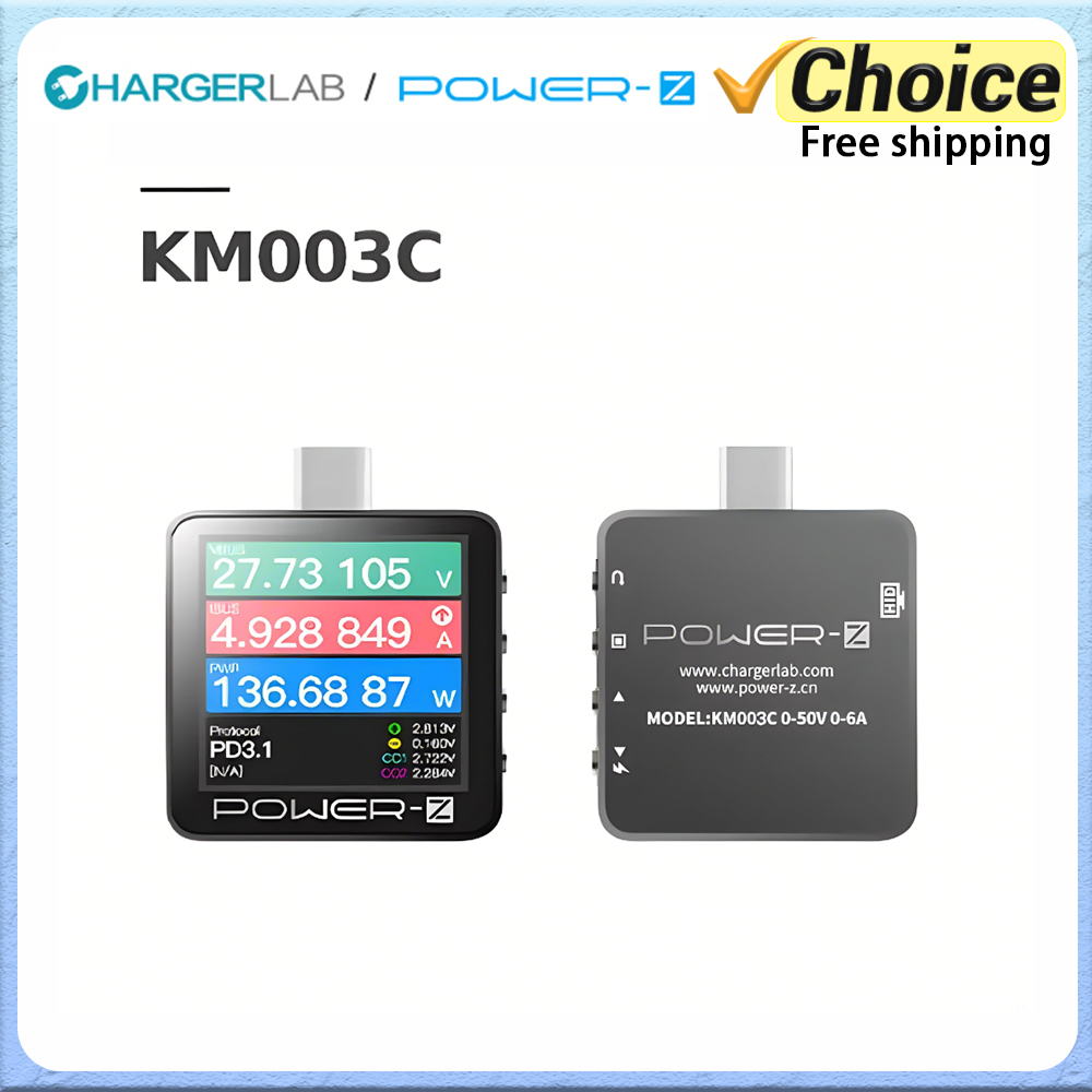 Power Banks - Power-Z KM003C ポータブル Type-C 急速充電テスター PD3.1