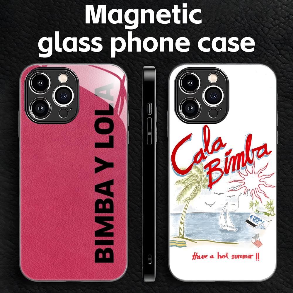 Screen Protectors - ブランドBIMBA Y LOLAロゴ入りスマホケース iPhone17 16 15