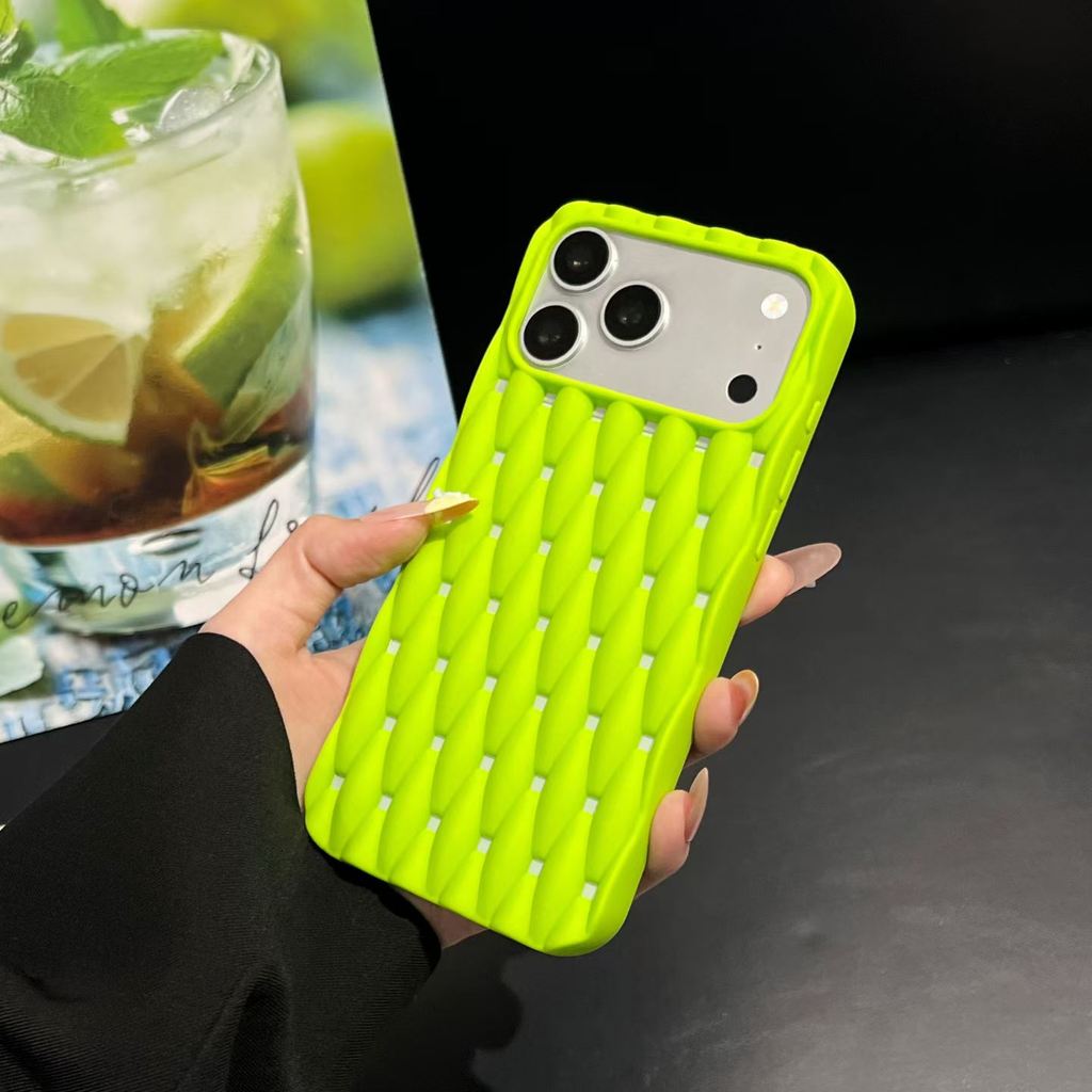 Heat Dissipation Mesh Breathable Case - 15 16 17 Pro Max用 通気性メッシュスマホケース