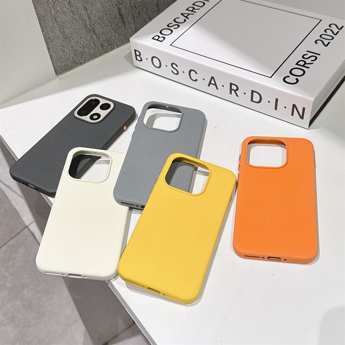 Matte Hard Pc Back Case - 高級砂岩磁気ケース Oneplus 15 カバー マットハード PC