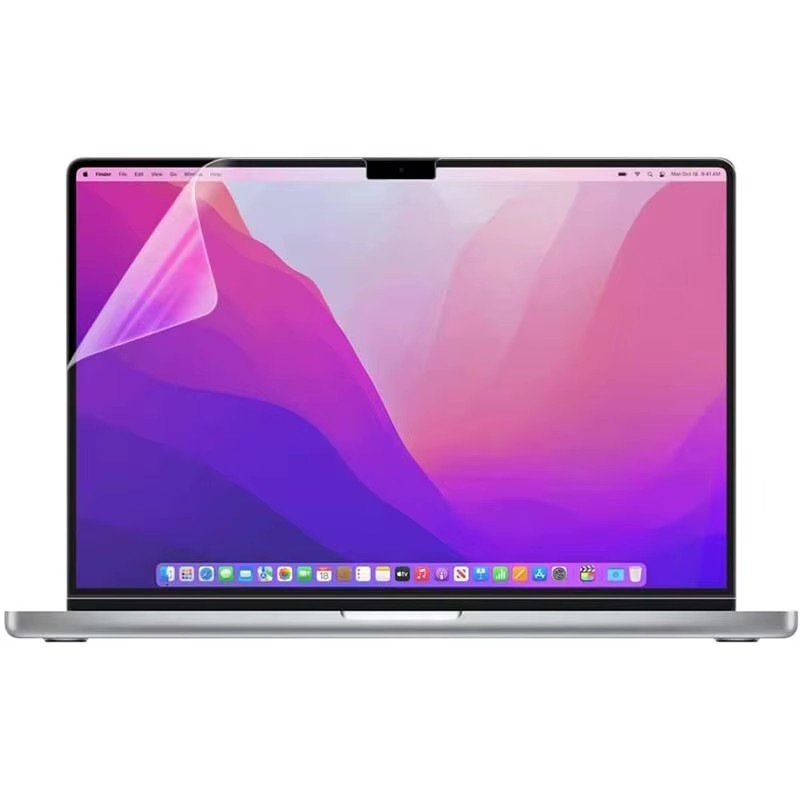 Matte Anti Glare Screen Protector - MacBook Pro用マットスクリーンプロテクター,アンチグレアフィルム保護,14インチ,14.2インチ,a2442,2023,m2 max,a2779,2021