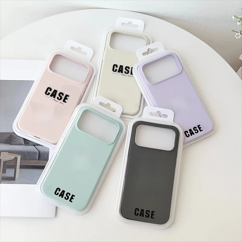 Liquid Silicone Magnetic Phone Case - オリジナル液体シリコンケース iPhone 17 Pro Max Air