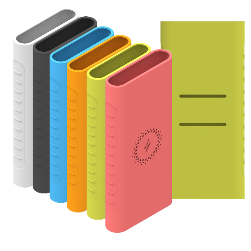 Power Banks - ソフトシリコン保護ケースカバー Xiaomi パワーバンク 3 10000 MAh