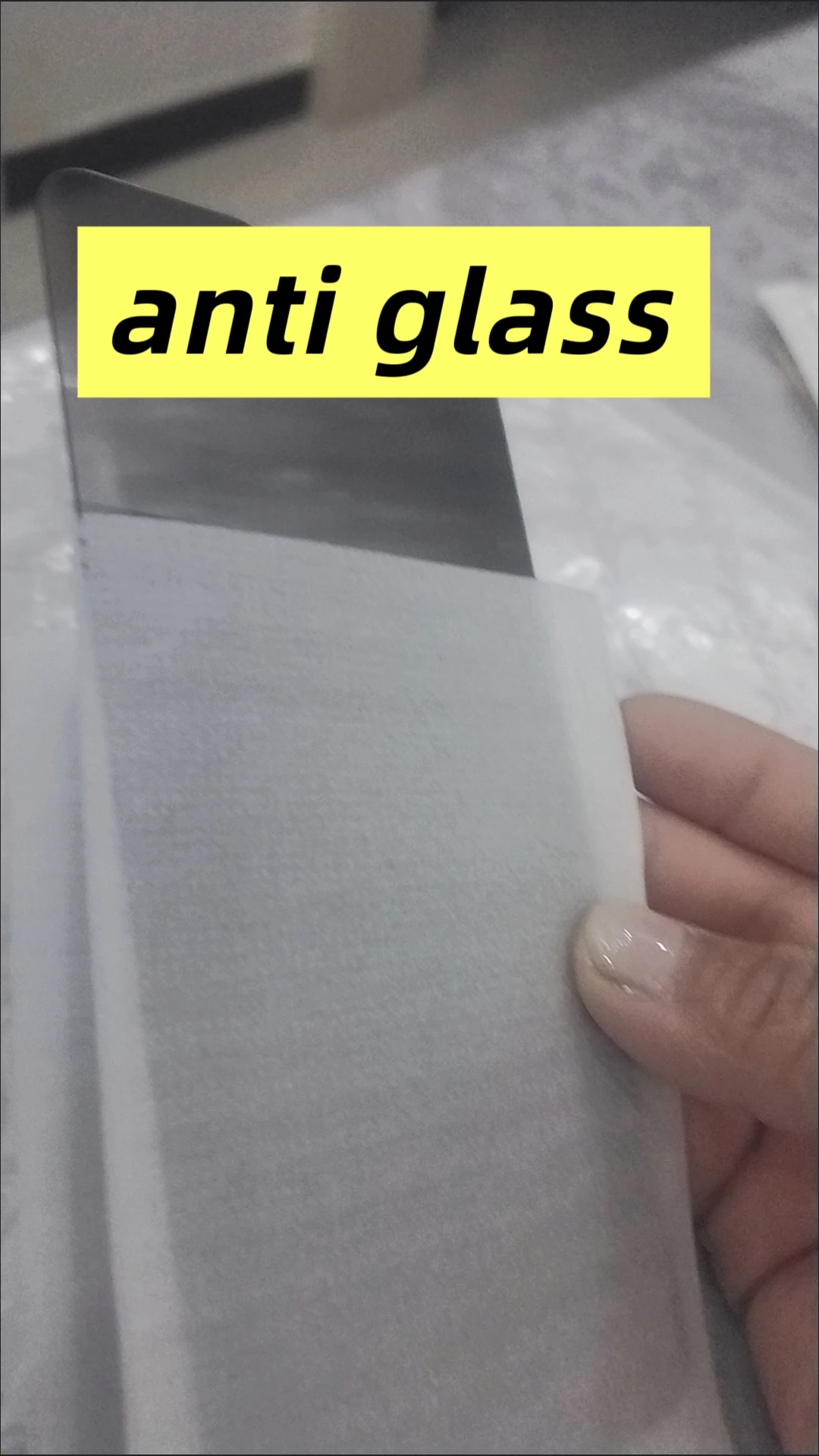 Anti Spy Privacy Glass Case - Xiaomi Poco F2 Pro用アンチスパイ強化ガラスケース、Poco F2 F
