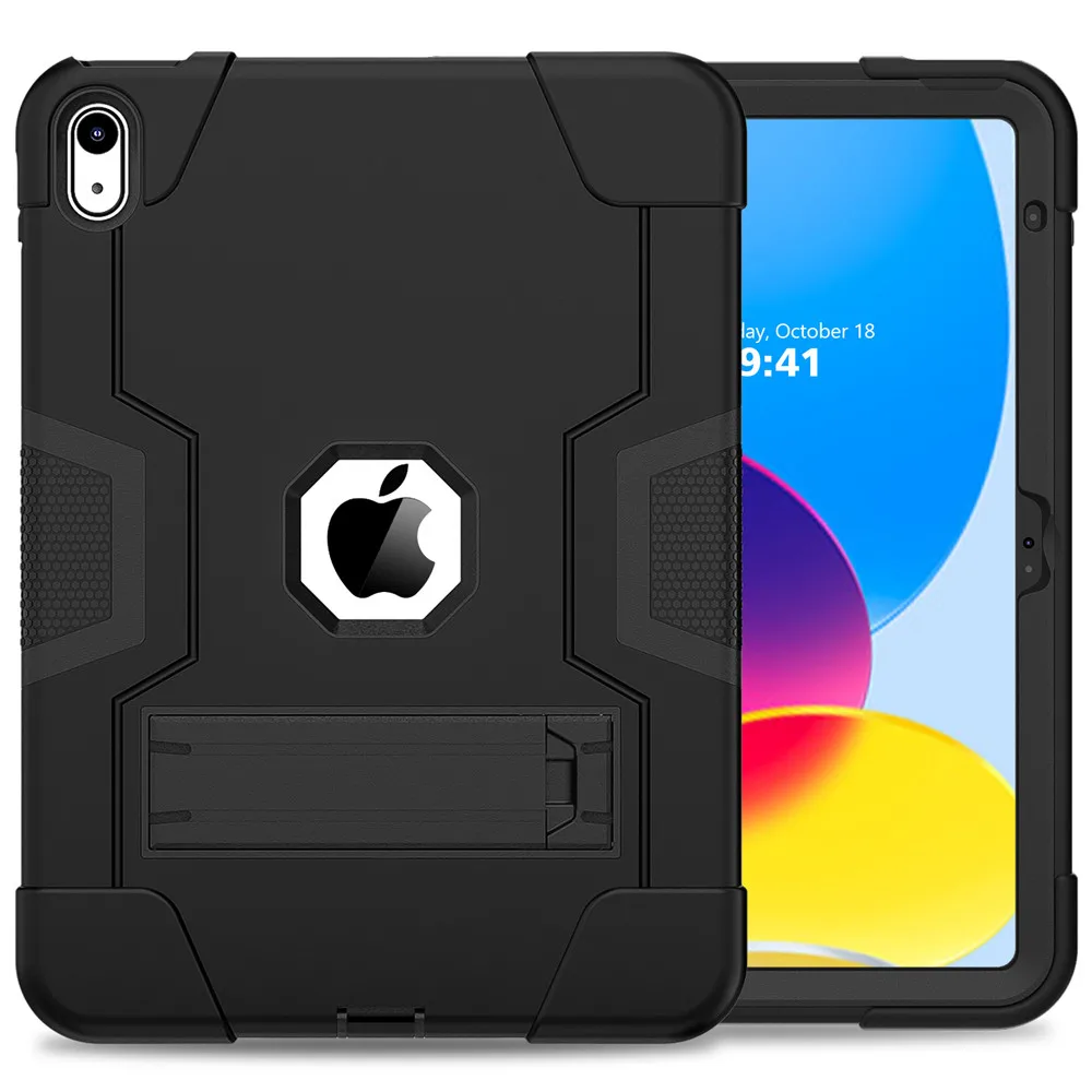 Heavy Duty 360 Full Body Protective Case - 360度フルボディ耐衝撃ケース iPad 第12世代、第10世代、A16 2025 Air 11、M3