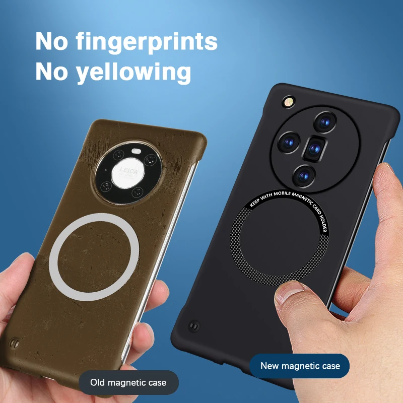 Ultra Thin Frameless Phone Cover - Oppo FindX7、Find X7 Ultra、X7Ultra 5G用 超薄型
