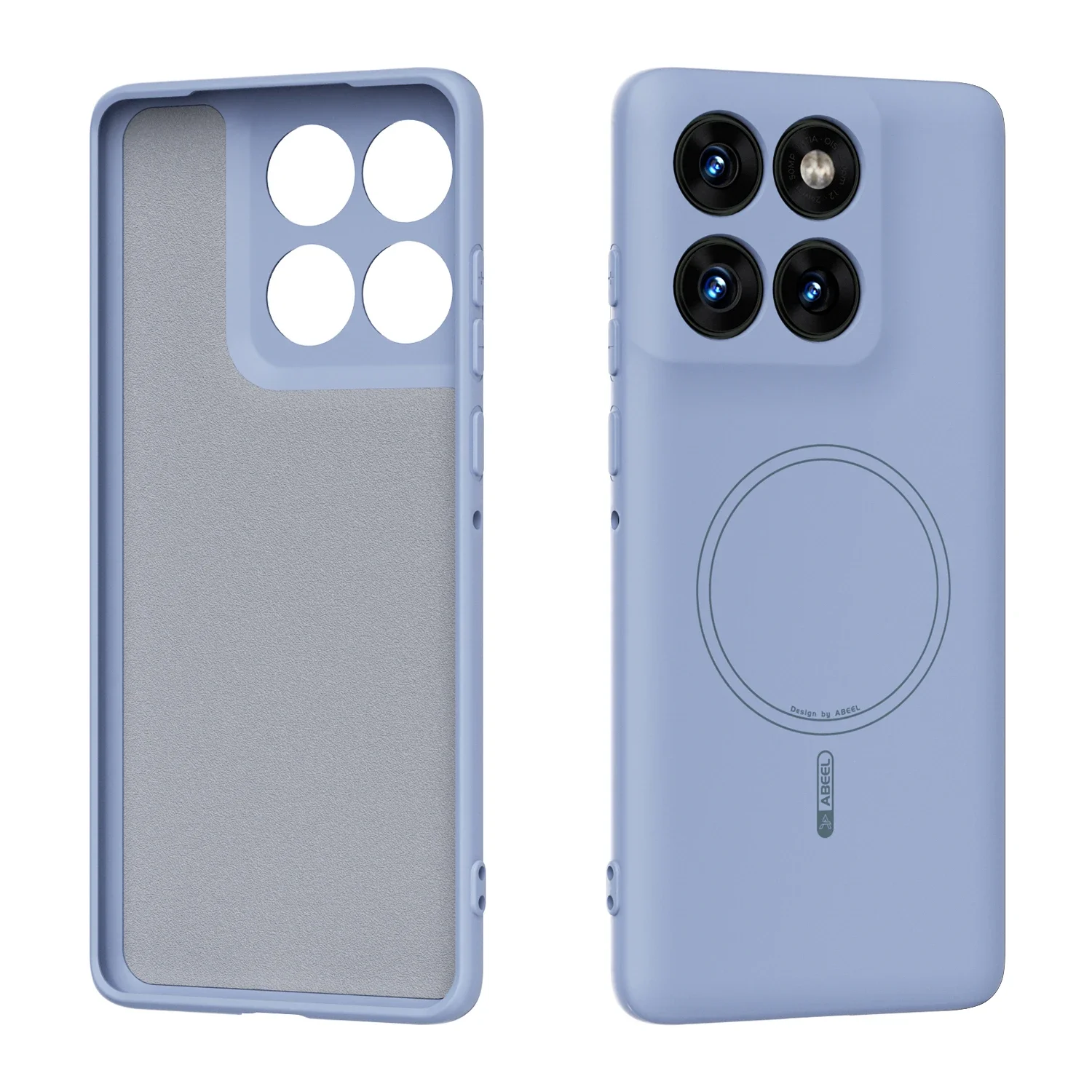 Liquid Silicone Magnetic Phone Case - 公式スマホケース Motorola Moto Edge 60S 60
