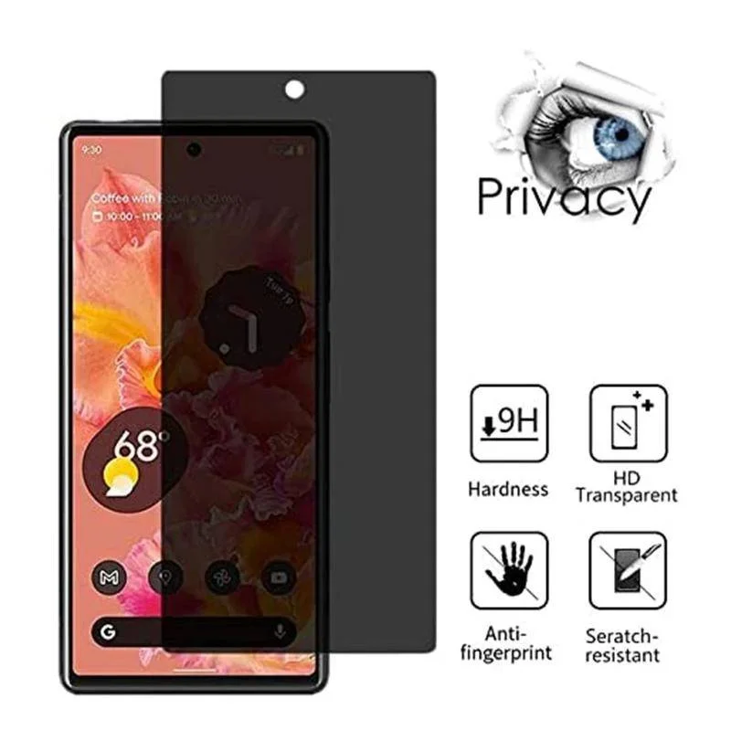 huawei p30 ケースカバー用のアンチスパイ強化ガラス - Anti Spy Privacy Glass Case のレビューと価格