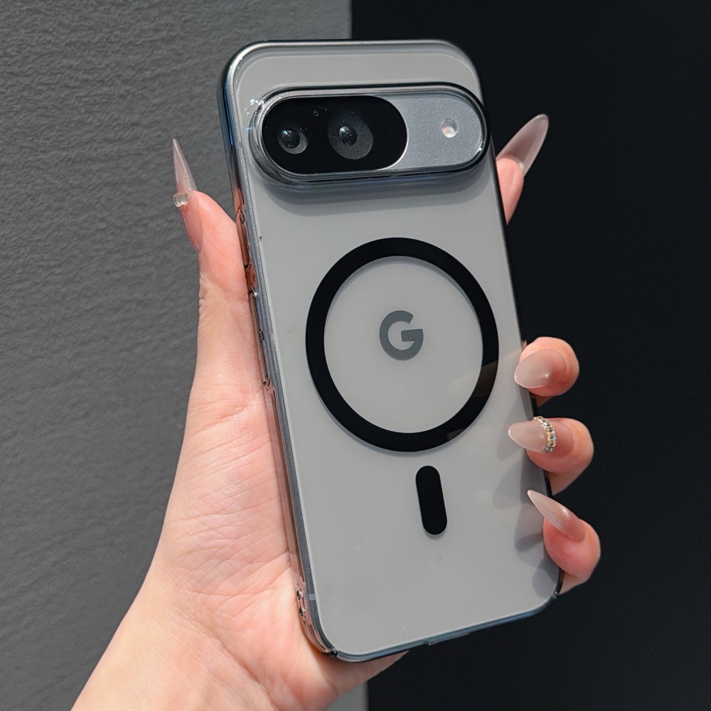 オリジナル HD クリア PC マグセーフ磁気電話ケース G - Clear Shockproof Bumper Case のレビューと価格