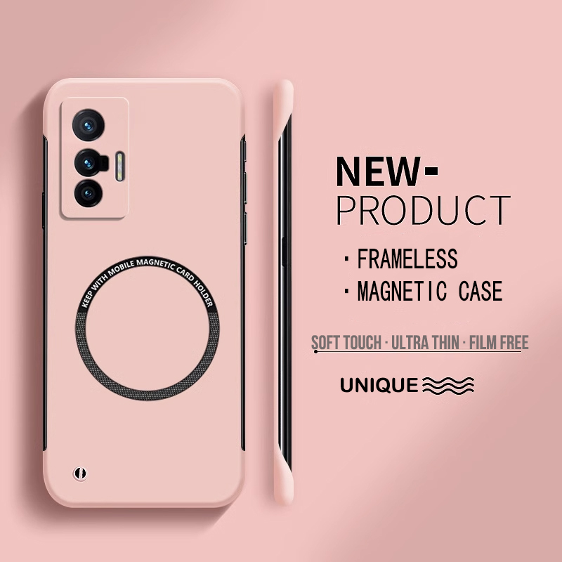 超薄型ハード PC 磁気フレームレス電話ケース Oppo R - Ultra Thin Frameless Phone Cover のレビューと価格