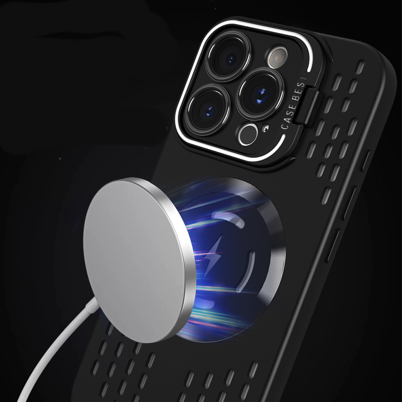 冷却熱放散磁気ケース Magsafe 用 iPhone 16 - Heat Dissipation Mesh Breathable Case のレビューと価格