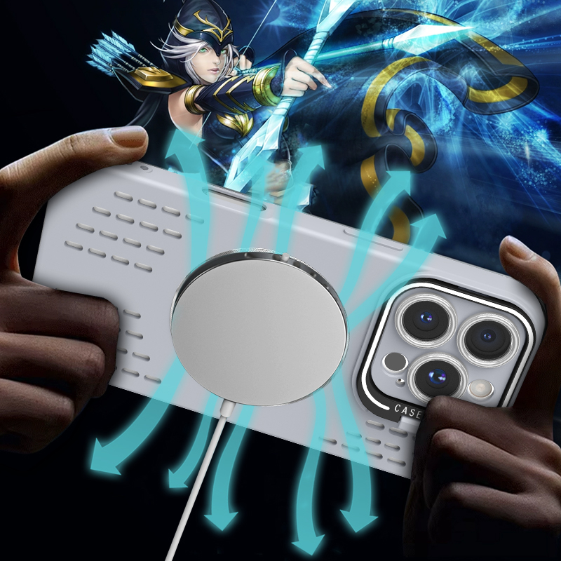 冷却熱放散磁気ケース Magsafe 用 iPhone 16 - Heat Dissipation Mesh Breathable Case のレビューと価格