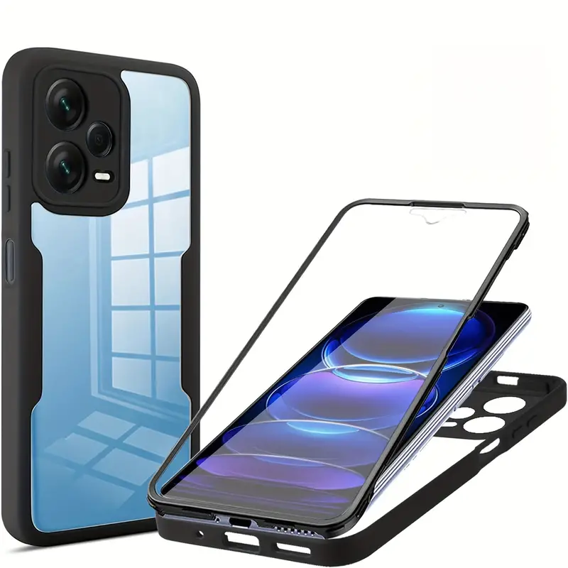 Xiaomi用の頑丈な耐衝撃保護ケース,Xiaomi Red - Heavy Duty 360 Full Body Protective Case のレビューと価格