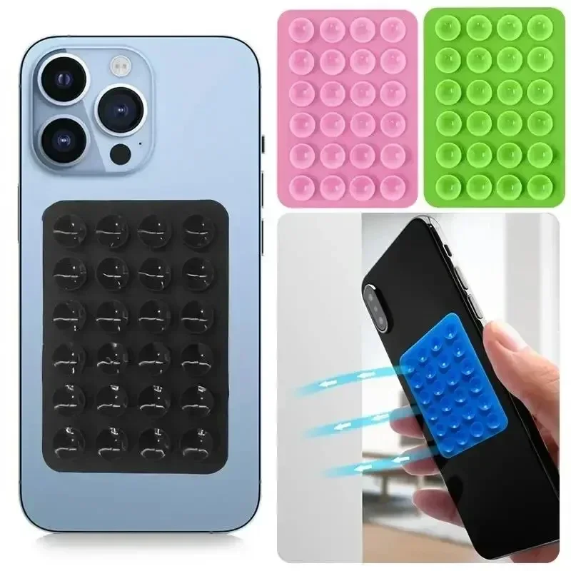 多機能シリコン吸着式スマホホルダーマット 吸盤壁掛けスタンド - Phone Cases のレビューと価格