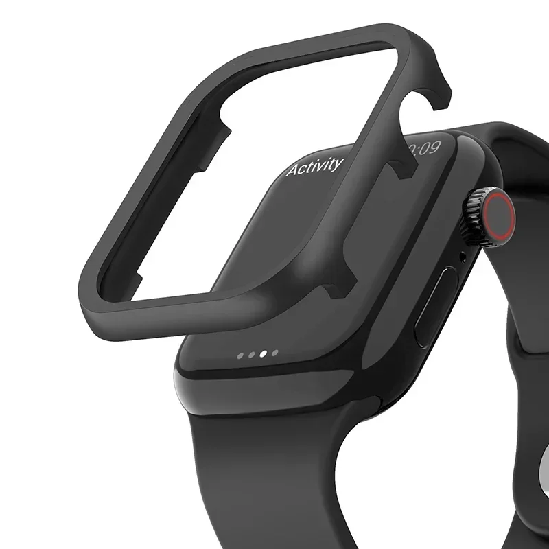 iWatch SE シリーズ 10 9 8 7 ケースアルミ - Metal Bumper Aluminum Frame Case のレビューと価格