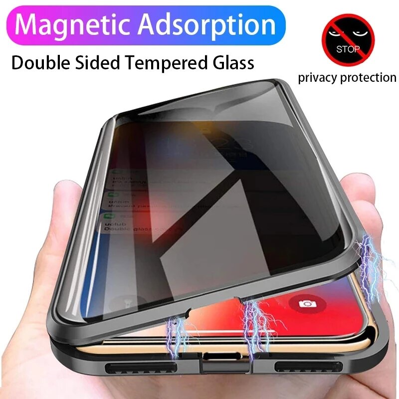 Huawei nova Y74 Y73 Y63 Y72S用覗 - Anti Spy Privacy Glass Case のレビューと価格