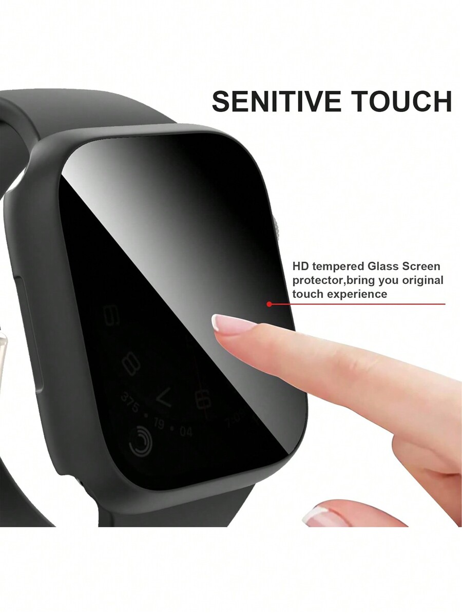 2枚入り ブラック アンチスパイ プライバシー スクリーン  - Anti Spy Privacy Glass Case のレビューと価格