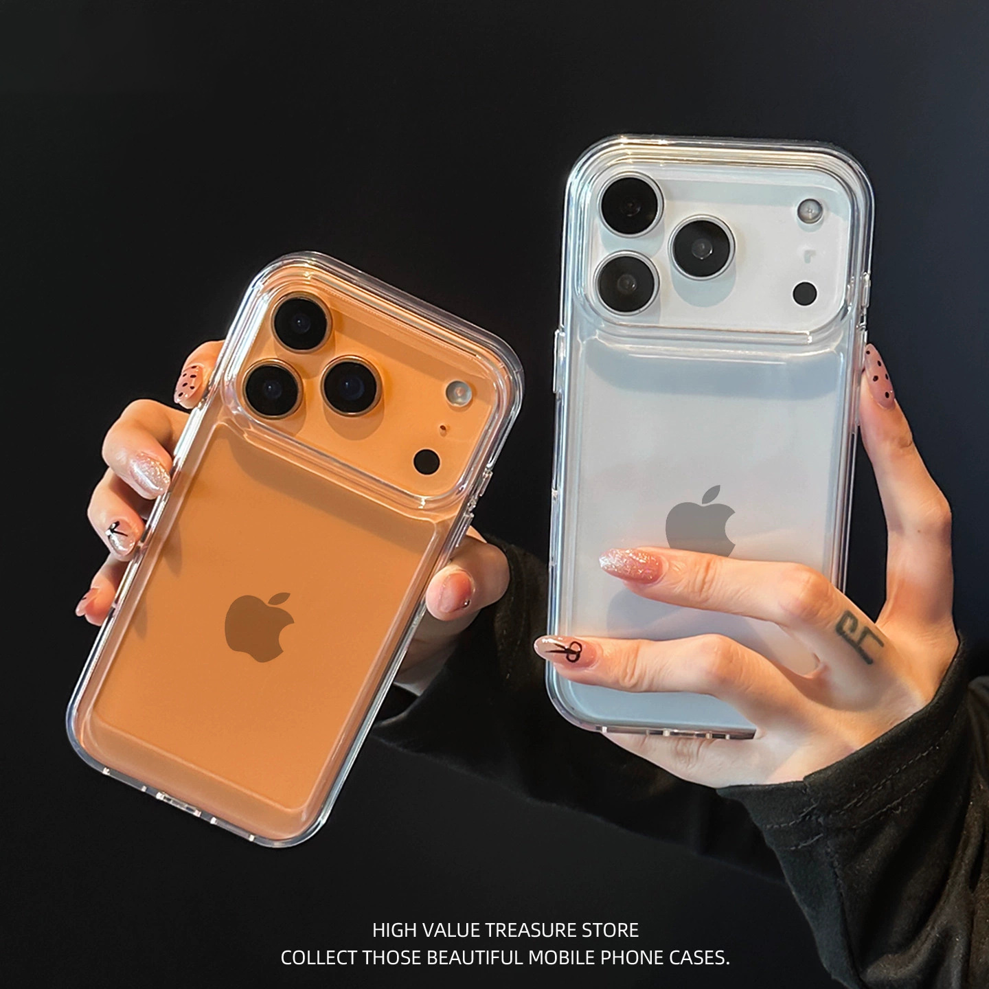 iPhone 17 Air 16 15 14 7 8 Plu - Clear Shockproof Bumper Case のレビューと価格