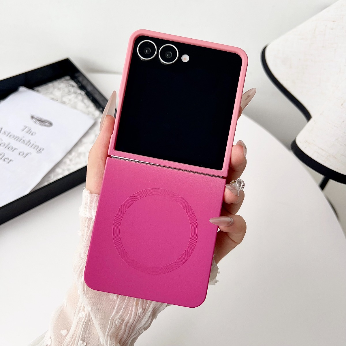 グラデーション液体シリコンソフトマグネット式スマホケース S - Liquid Silicone Magnetic Phone Case のレビューと価格