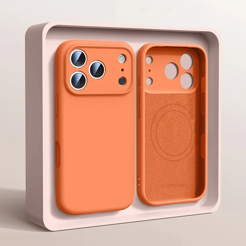マグネティックオリジナルリキッドシリコン製iPhoneケース - Liquid Silicone Magnetic Phone Case のレビューと価格