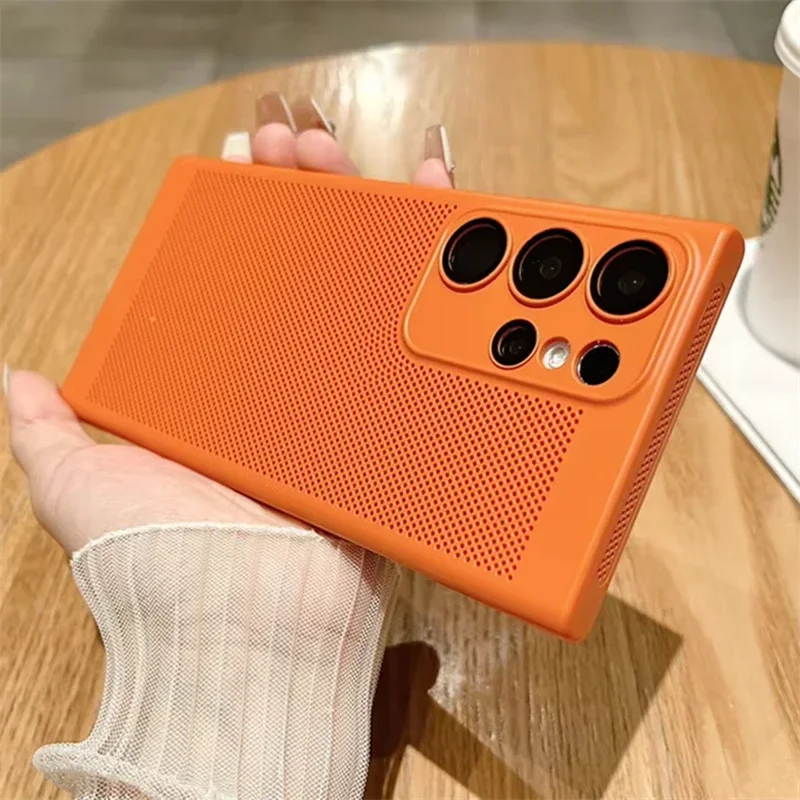 メッシュ放熱通気性PCケース サムスン S25 S24 S2 - Heat Dissipation Mesh Breathable Case のレビューと価格