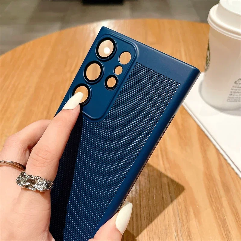 メッシュ放熱通気性PCケース サムスン S25 S24 S2 - Heat Dissipation Mesh Breathable Case のレビューと価格