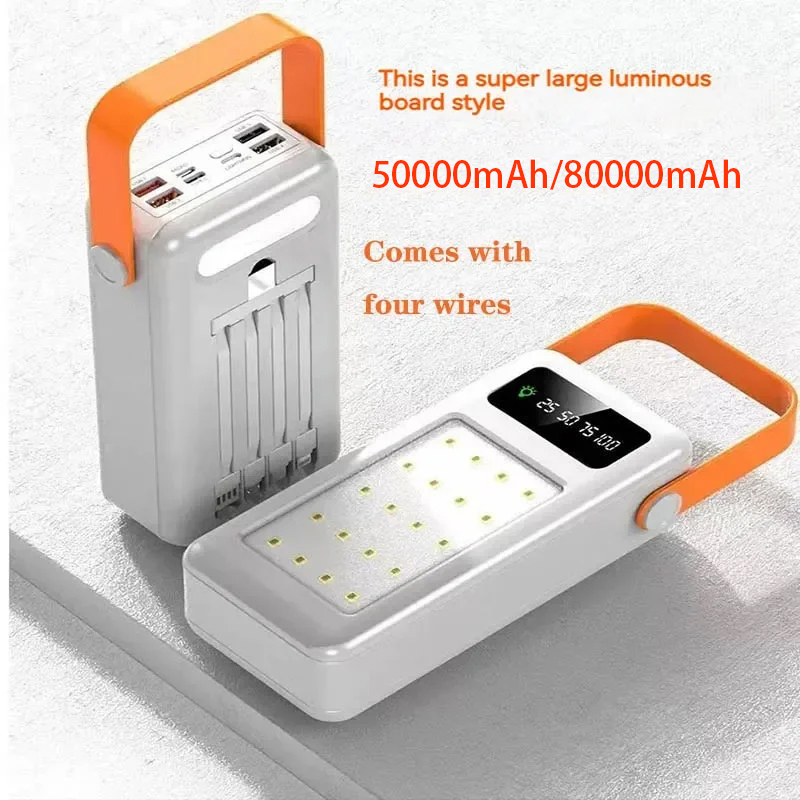 50000mAh 80000mAh ポータブル電源 急速充電 - Power Banks のレビューと価格