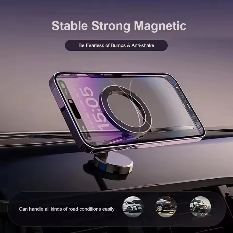 マグセーフ360対応折りたたみ式マグネット式車載携帯電話ホル - Phone Stands のレビューと価格