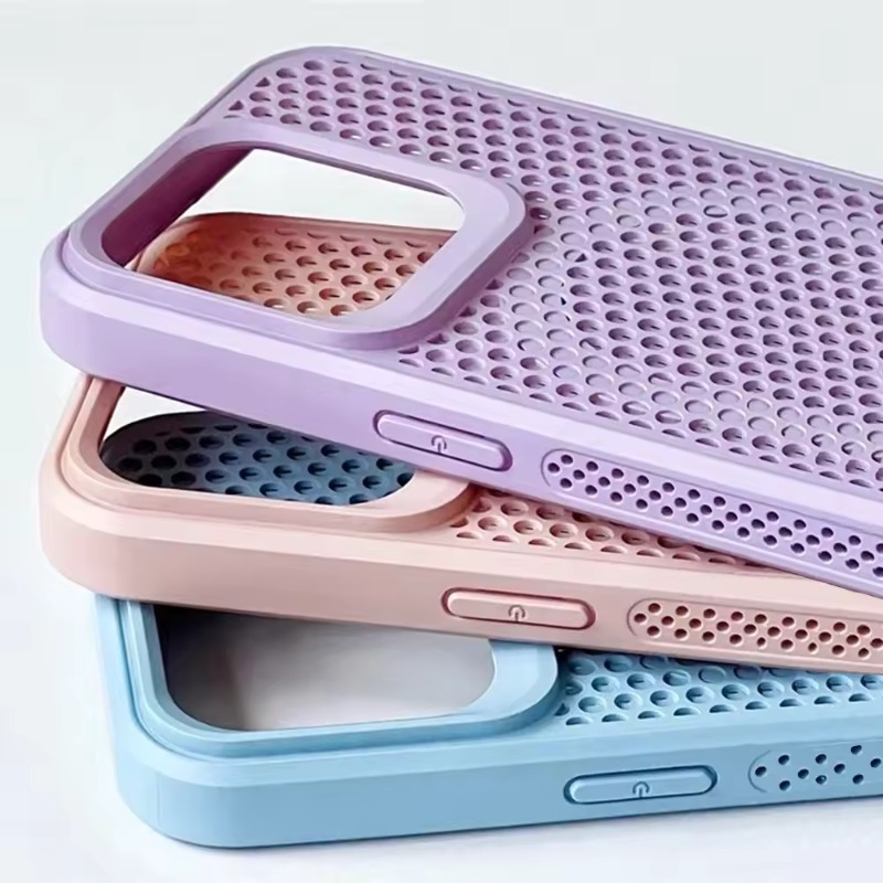 iPhone 18 17 16 14 15 13 12 11 - Heat Dissipation Mesh Breathable Case のレビューと価格