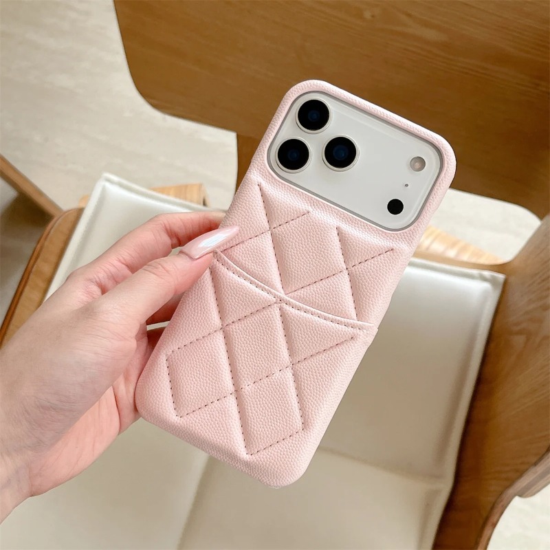iPhone 17 Air、16、15、14、13、12 P - Leather Wallet Card Holder Phone Cover のレビューと価格
