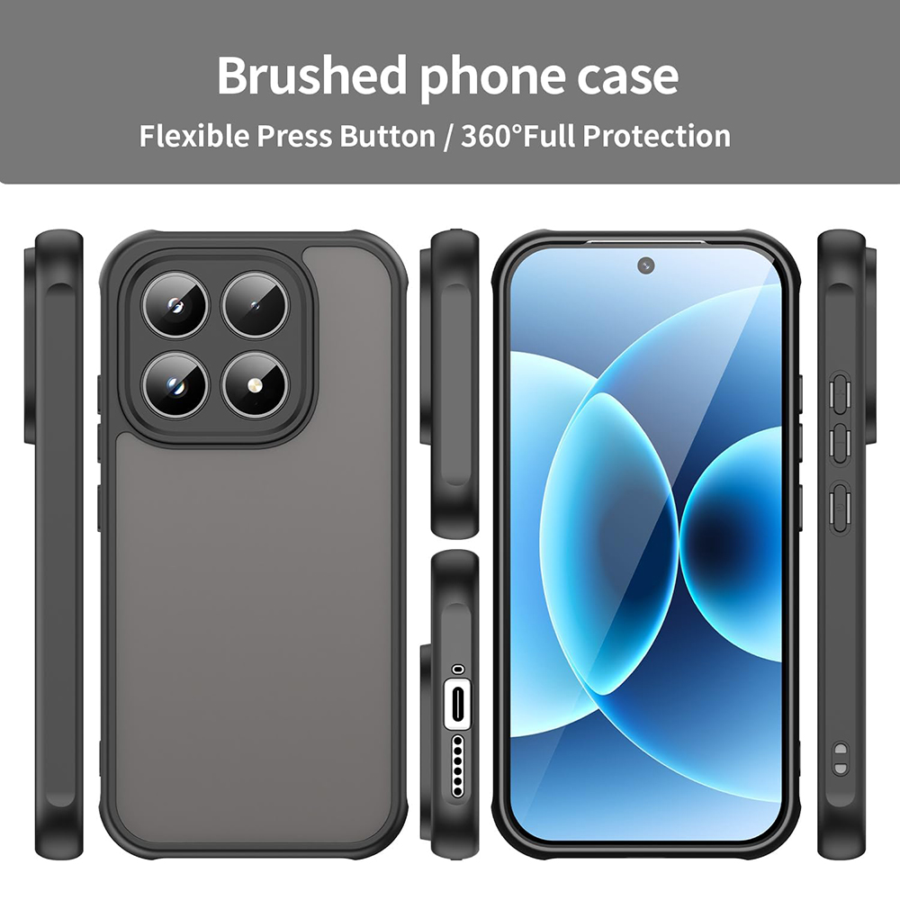 軍事グレードの頑丈な保護ケース Xiaomi 17 15 1 - Matte Hard Pc Back Case のレビューと価格