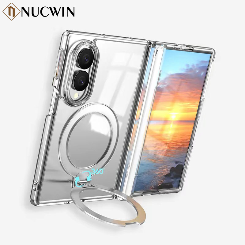透明マグネティック360 °   Samsung Galax - Screen Protectors のレビューと価格