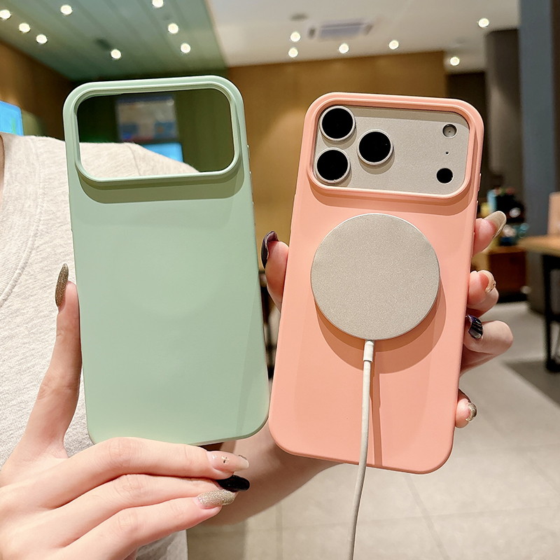 ソリッドカラーの液体シリコン製マグネティックワイヤレス充電対 - Liquid Silicone Magnetic Phone Case のレビューと価格