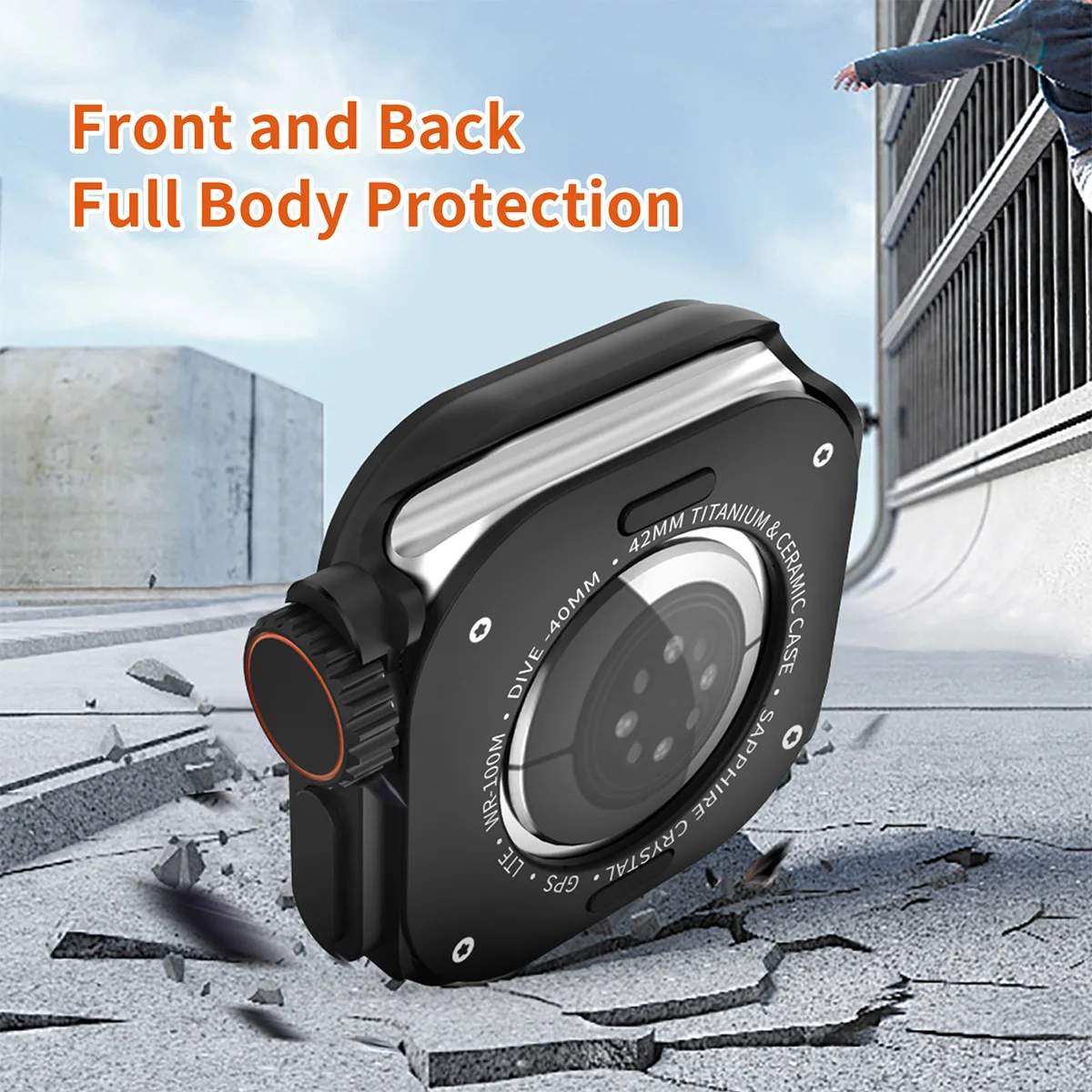 Apple Watch 11 10 46mm用メタル+プラス - Metal Bumper Aluminum Frame Case のレビューと価格