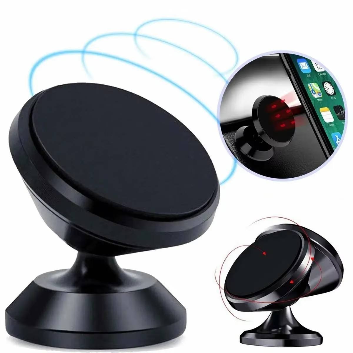 マグネット式車載携帯電話ホルダー マグネットマウントブラケッ - Phone Stands のレビューと価格