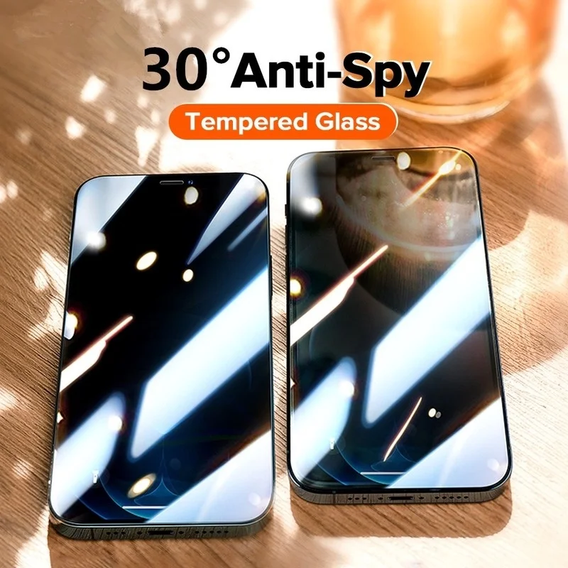 Xiaomi Poco F2 Pro用アンチスパイ強化ガラス - Anti Spy Privacy Glass Case のレビューと価格