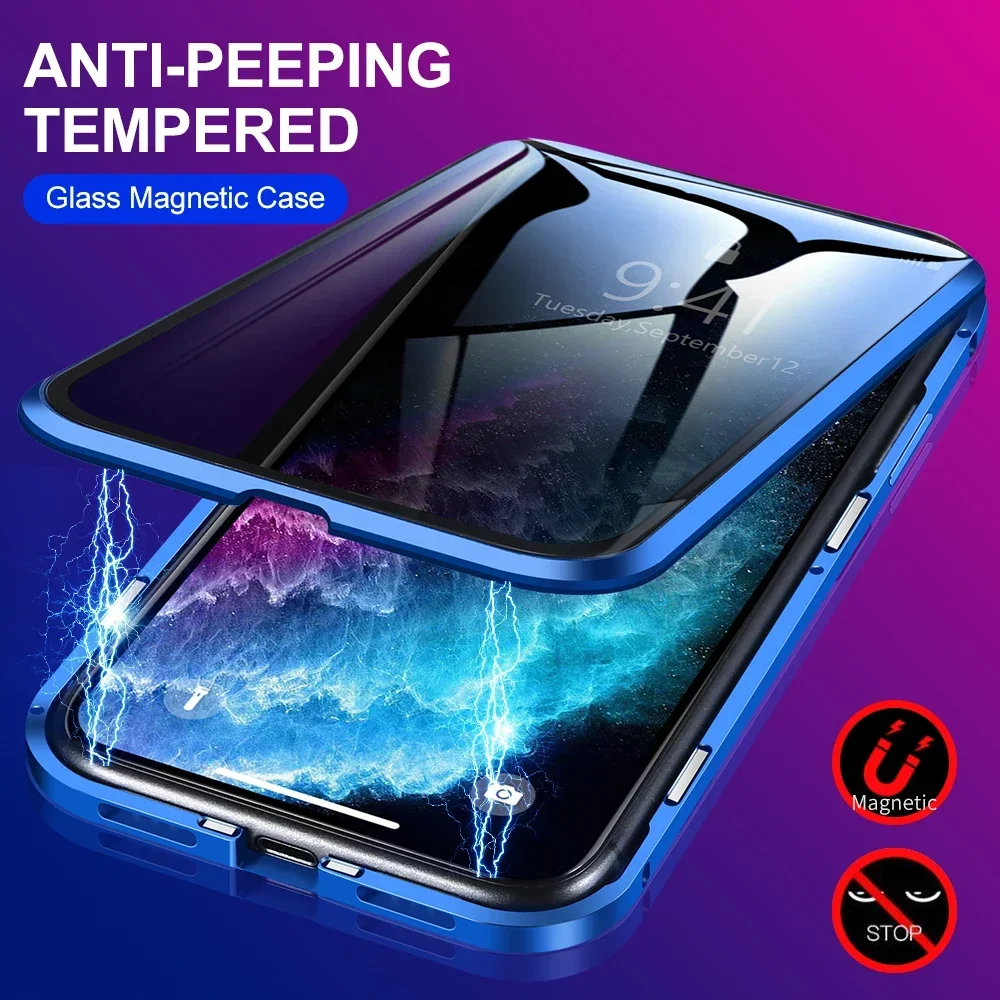 覗き見防止スパイ対策両面強化ガラス製スマホケース OPPO  - Anti Spy Privacy Glass Case のレビューと価格