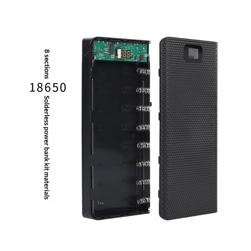 1個 DIY 8*18650 バッテリーパワーバンクケース  - Power Banks のレビューと価格