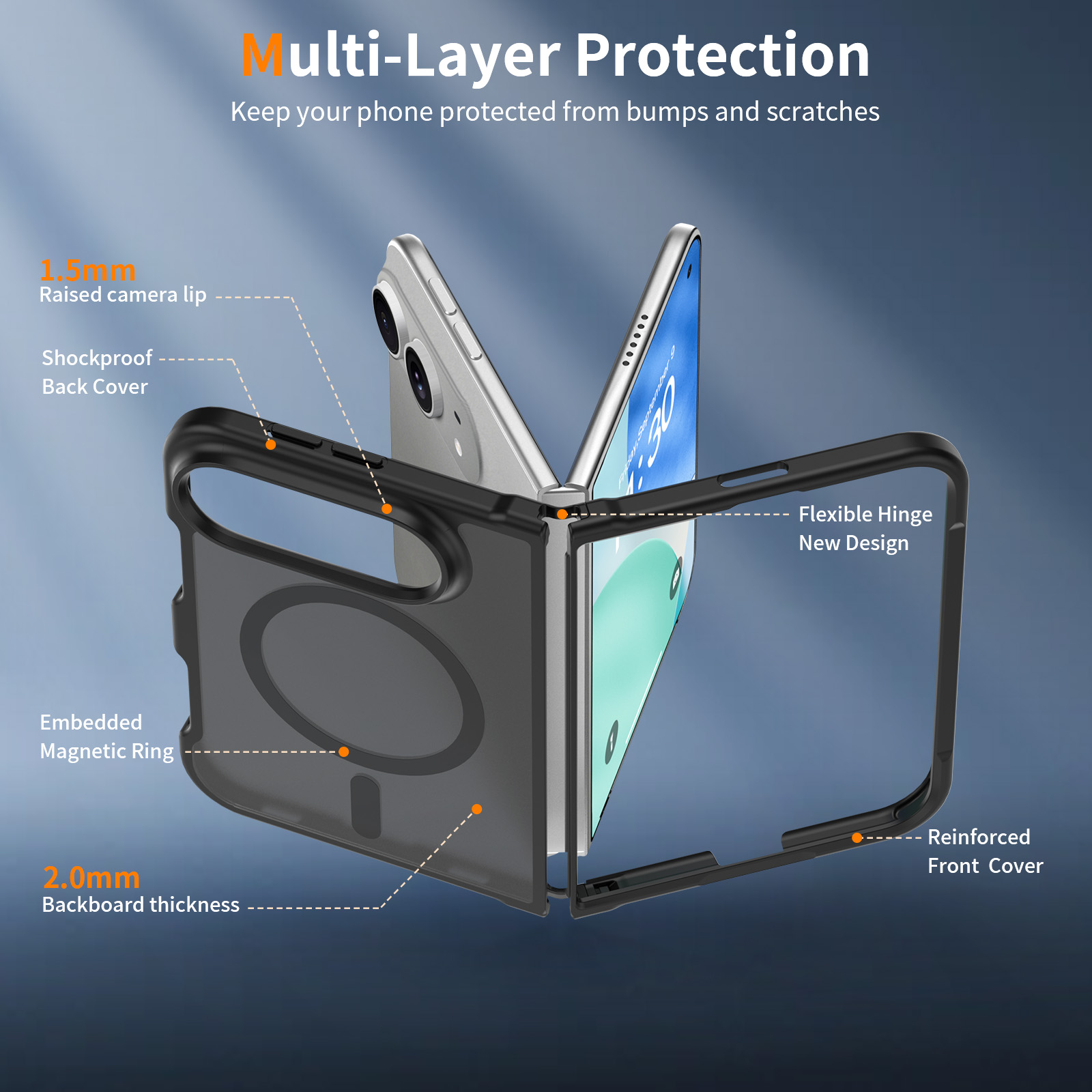 iPhone Duo 18用、超薄型マット仕上げの磁石内蔵ス - Screen Protectors のレビューと価格