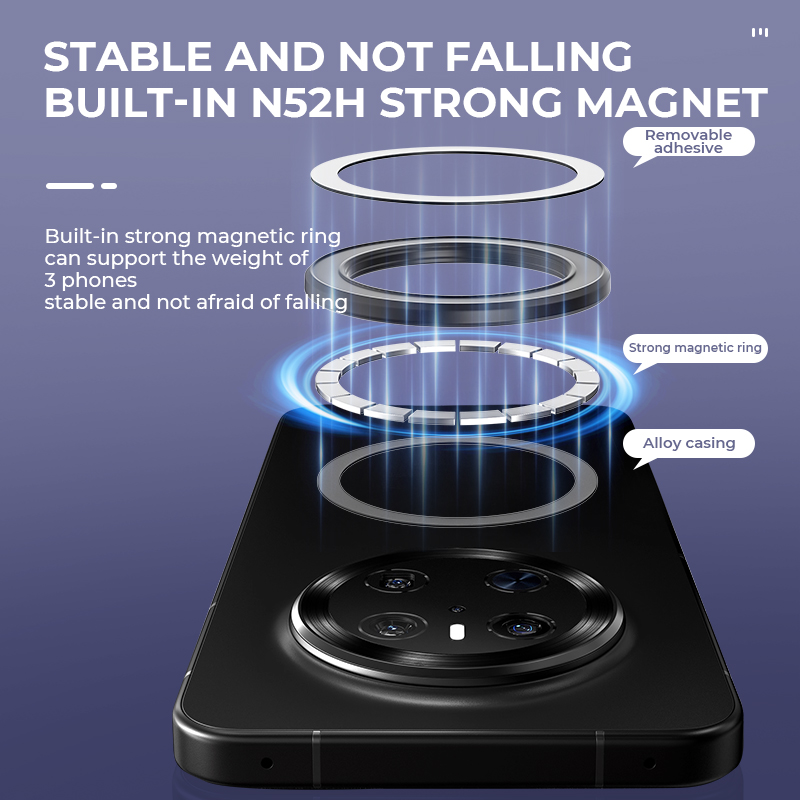 MagSafe対応 強力マグネットリング式スマホホルダー 粘 - Phone Stands のレビューと価格