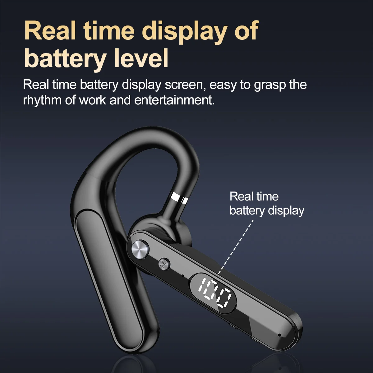 ワイヤレス Bluetooth ヘッドフォン マイク付きイヤ - Earphones のレビューと価格