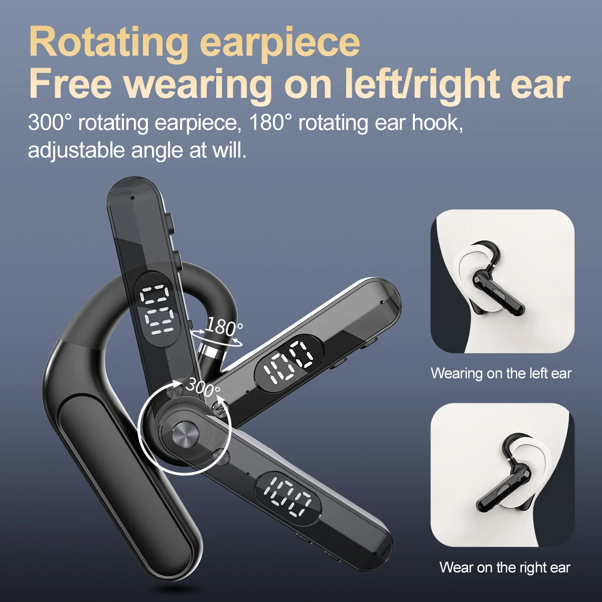 ワイヤレス Bluetooth ヘッドフォン マイク付きイヤ - Earphones のレビューと価格