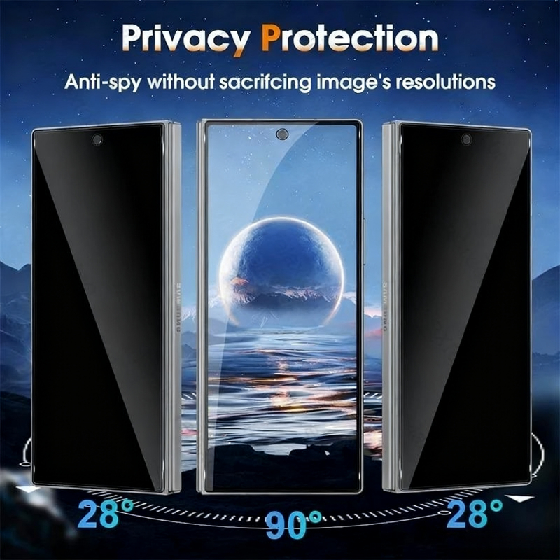 Samsung Galaxy Z Fold7 ケース用プライ - Anti Spy Privacy Glass Case のレビューと価格